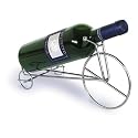 Weinflaschenhalter "Fahrrad" - verchromt