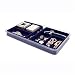 6 Compartment Jewelry Organizer in Midnight Blue