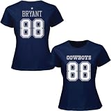 Dallas Cowboys Dez Bryant Women's Name & Number T-Shirt Medium Amazon.com