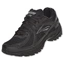 BROOKS Adrenaline GTS 10 Women's Running Shoe, Black/Silver/Metallic Pavement