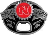 Nebraska Cornhuskers Bottle Opener Tailgater Belt Buckle