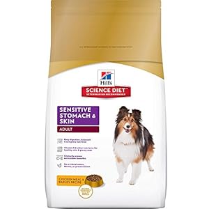 Hill's Science Diet Adult Sensitive Stomach & Skin Chicken Meal & Barley Recipe Dry Dog Food, 30-Pound Bag Hill's Science Diet Adult Sensitive Stomach & Skin Chicken Meal & Barley Recipe Dry Dog Food, 30-Pound Bag