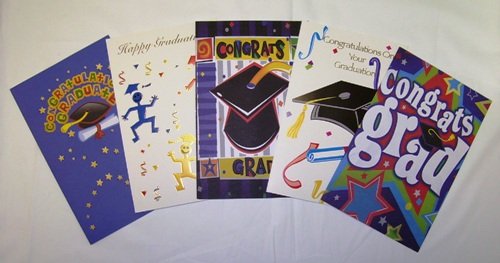 Assorted Graduation Greeting Cards 30 Pack