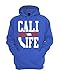 California Republic Design Hooded Sweatshirt