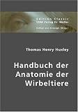 Handbuch der Anatomie der Wirbeltiere