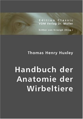 Handbuch der Anatomie der Wirbeltiere