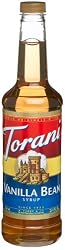 Torani Syrup, Vanilla Bean, 25.4-Ounce Bottles (Pack of 3)