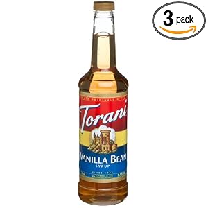 Torani Syrup, Vanilla Bean, 25.4-Ounce Bottles (Pack of 3)