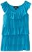 Amy Byer Girls 7-16 Knit/Mesh 4 Tier Babydoll Top