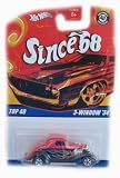 Hot Wheels Since 68 Top 40 3-Window '34 Diecast Car