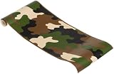 Camo Green Wall Border