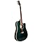 Kona Thin Body Acoustic/Electric Guitar - Blue (K2TBL)