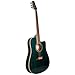 Kona Thin Body Acoustic/Electric Guitar - Blue (K2TBL)