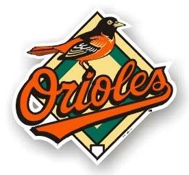 Baltimore Orioles 12'' Car Magnet
