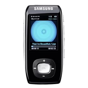 Samsung YP-T9 4Gb MP3 Player With Wireless Bluetooth