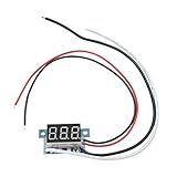 LEDライト デジタル電流計 3桁　DC0-10A電流計　デジタル表示パネル テスターゲージ 測定ツール