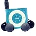 Waterfi 100% Waterproof iPod Shuffle Swim Kit with Dual Layer Waterproof/Shockproof Protection (Blue
