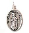 Infant of Prague Oxidized Medal - MADE IN ITALY