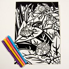 Poster Coloring Set - Bugs