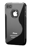 Apple iPhone 4S/iPhone 4 S-Line Hybrid Case (Black)