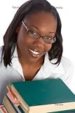 41koanqGfsL. SL160  Wallmonkeys Peel and Stick Wall Graphic   Female African american Student by Stack of Books   24H x 16W