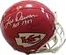Len Dawson signed Kansas City Chiefs Proline Helmet HOF87 AS IS