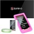 Microsoft Zune HD 16GB, 32GB & Microsoft Zune HD Accessories bundle containing: Premium **PINK** Silicon Skin Case Cover + Microsoft Zune HD Screen Protector + Live*Laugh*Love Silicone Wrist Band!!!