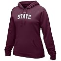 Nike Mississippi State Bulldogs Ladies Maroon Arch Lettering Fleece Hoody Sweatshirt