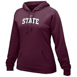Nike Mississippi State Bulldogs Ladies Maroon Arch Lettering Fleece Hoody Sweatshirt