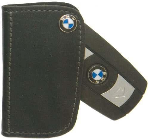 : BMW Genuine Black Leather Key Case OEM Images