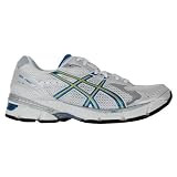 ASICS Women's GEL-1160 Running Shoe,White/French Blue/Lemon,7 W US