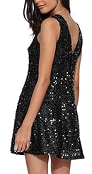 Sexy Polyester Sequined General Print Summer Club Dress/Prom Dress/Party Dress 