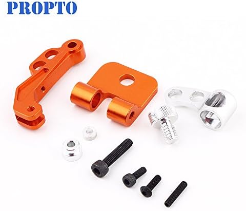 ProPto® CNC Aluminum Alloy FPV LCD Monitor Mount Bracket Holder Support Standing for DJI Phantom Futaba Transmitter
