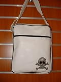 SKULL RETRO SHOULDER/FLIGHT STYLE BAG