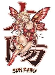Delphine Levesque Demers - Kanji Sun Fairy - Sticker / Decal