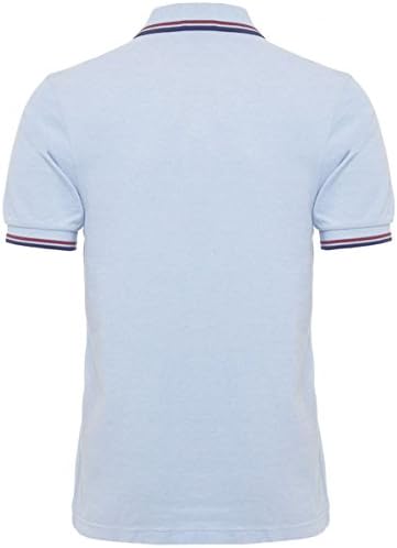 Fred Perry Slim Fit Twin Tipped Polo Shirt S Light Blue