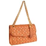 Rebecca Minkoff Circle Quilt Affair Natural Shoulder Bag