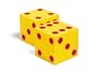 GIANT SOFT CUBES DOT 2/PK 5 SQUARE
