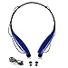 S Gear - HV-Digitial 900 Wireless Headset Universal Bluetooth Neckband Headphones Sweatproof Running Gym Exercise Stereo Earphones Noise Cancelling Earbuds Cordless DARKBLUE