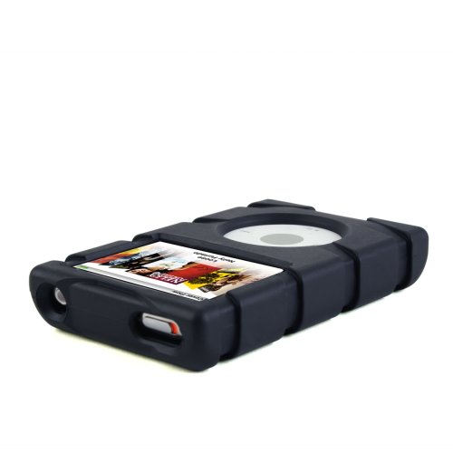 Speck ToughSkin Rubberized Case with Belt Clip for iPod classic 6G (Black)