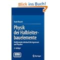 Physik der Halbleiterbauelemente: Einf�hrendes Lehrbuch f�r Ingenieure und Physiker