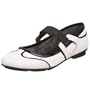 Calvin Klein Women's Mallie Maryjane Sport Casual,White/Black,5.5 M US