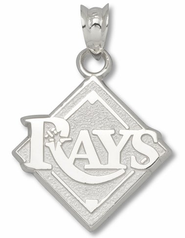 Tampa Bay Rays Sterling Silver Pendant