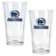 Penn State Nittany Lions NCAA 2pc Pint Ale Glass Set by Great American Products