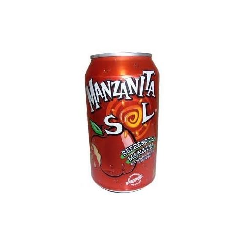 Manzanita Sol Apple Soda 12oz Cans (12 Pack) Soda Soft