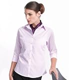 Premier Ladies 3/4 Sleeve Poplin Blouse