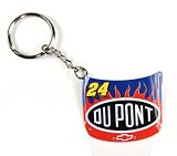 5-Jeff Gordan #24 Dupont Hood Shaped Key Chains