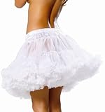 IMAGE OF Sexy Adult Women Puffy Petticoat, White, One Size