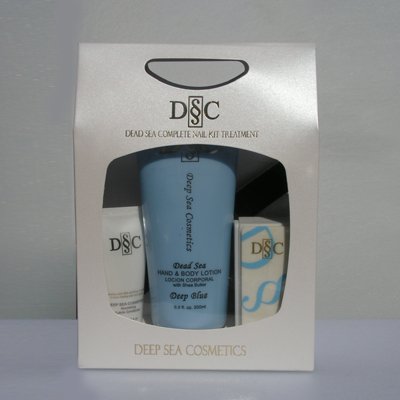 Deep Sea Cosmetics Dead Sea Nail Treatment Kit - (Deep Blue