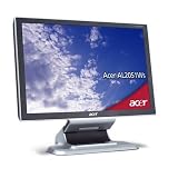 Acer - Acer AL 2051Ws - Flat panel display - TFT - 20" - widescreen - 1680 x 1050 - 300 cd/m2 - 800:1 - 8 ms - 0.258 mm - DVI-D, VGA - speakers - black, silver